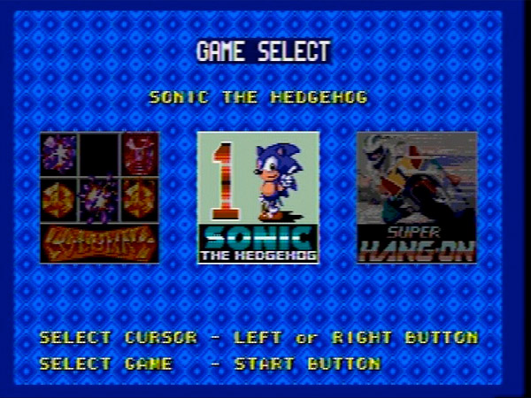 sega genesis s video