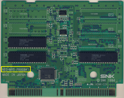 Carte Mère Jamma Cbox 15 Broches Snk Neogeo, Connecteur Mvs