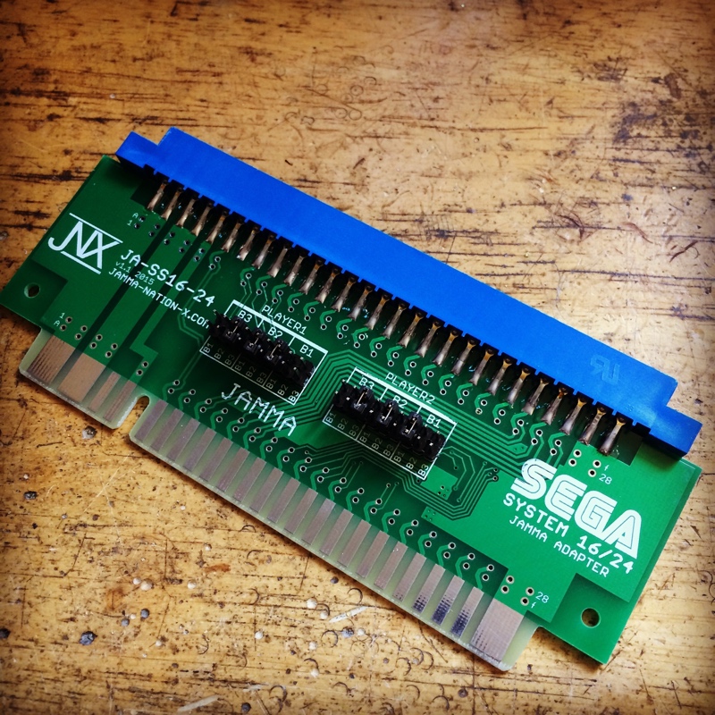 Namco Rally-X to JAMMA Adapter
